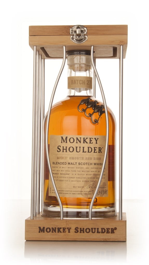 Monkey Shoulder Cage Gift Set Whisky 70cl