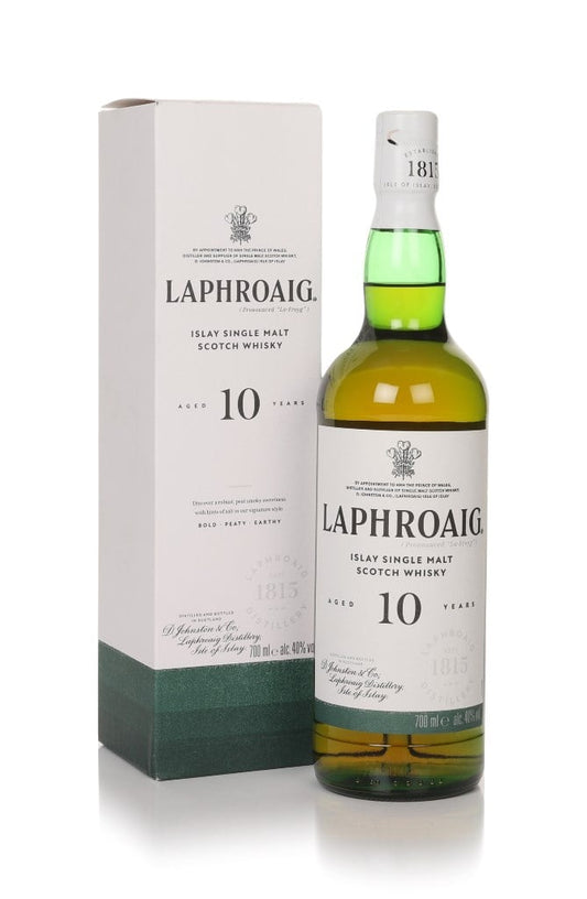 Laphroaig 10 Year Old Whisky 70cl