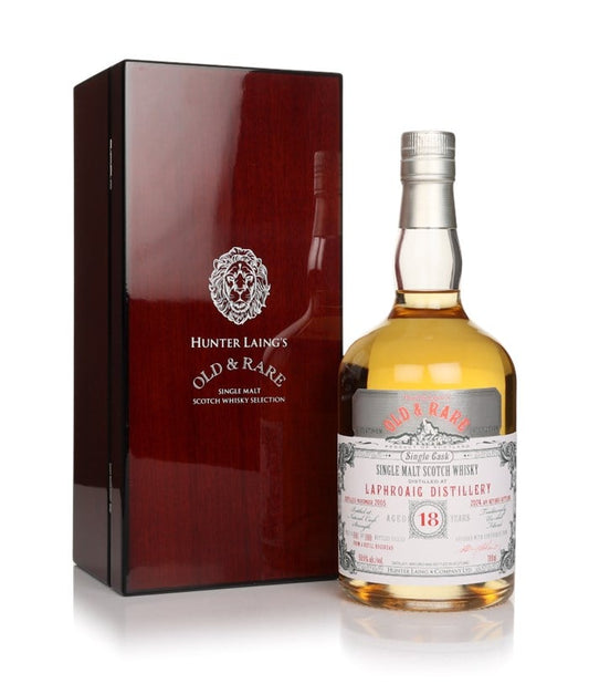 Laphroaig 18 Year Old 2005 - Old & Rare Platinum (Hunter Laing) Whisky 70cl